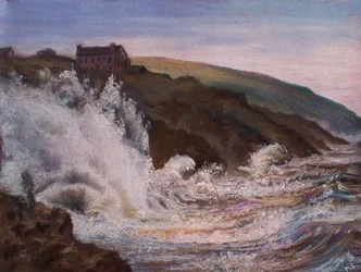 Raging Storm over Cornwall, 2018